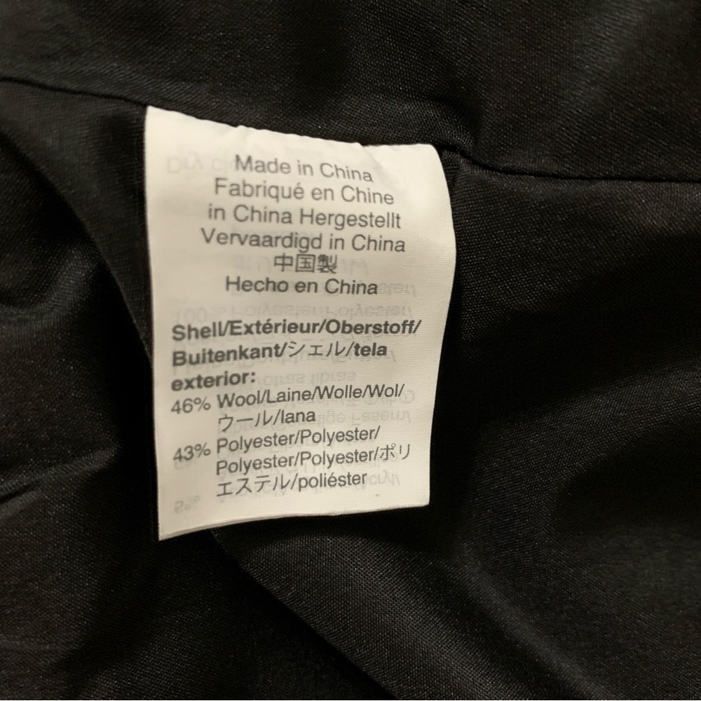 NWT J.Crew Mercantile Womens Pencil Skirt Lined Back zip Wool Blend Black Size 0 - Picture 15 of 16